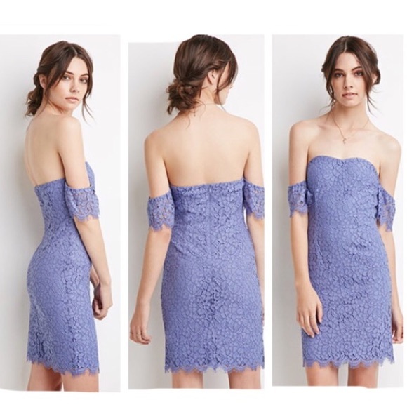 Forever 21 Dresses & Skirts - ✨Forever 21 Off The Shoulder Lace Dress✨